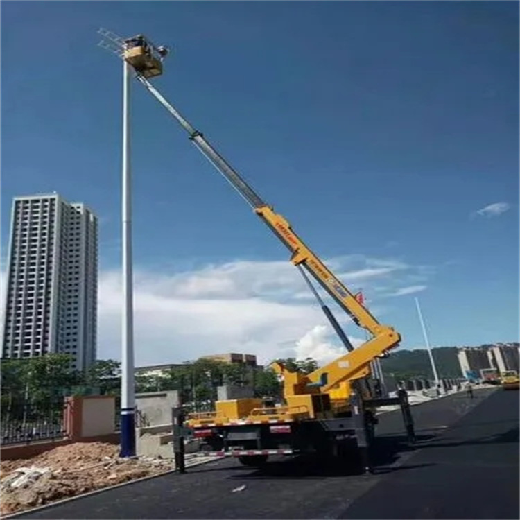 冠县维修路灯的曲臂升降车出租